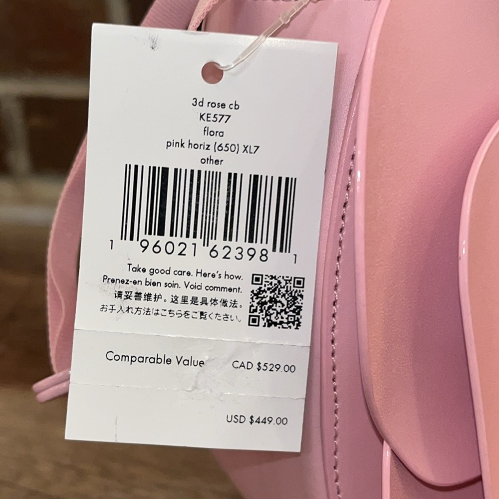 kate spade NWT! Flora Rose Crossbody Bag - Picture 16 of 16